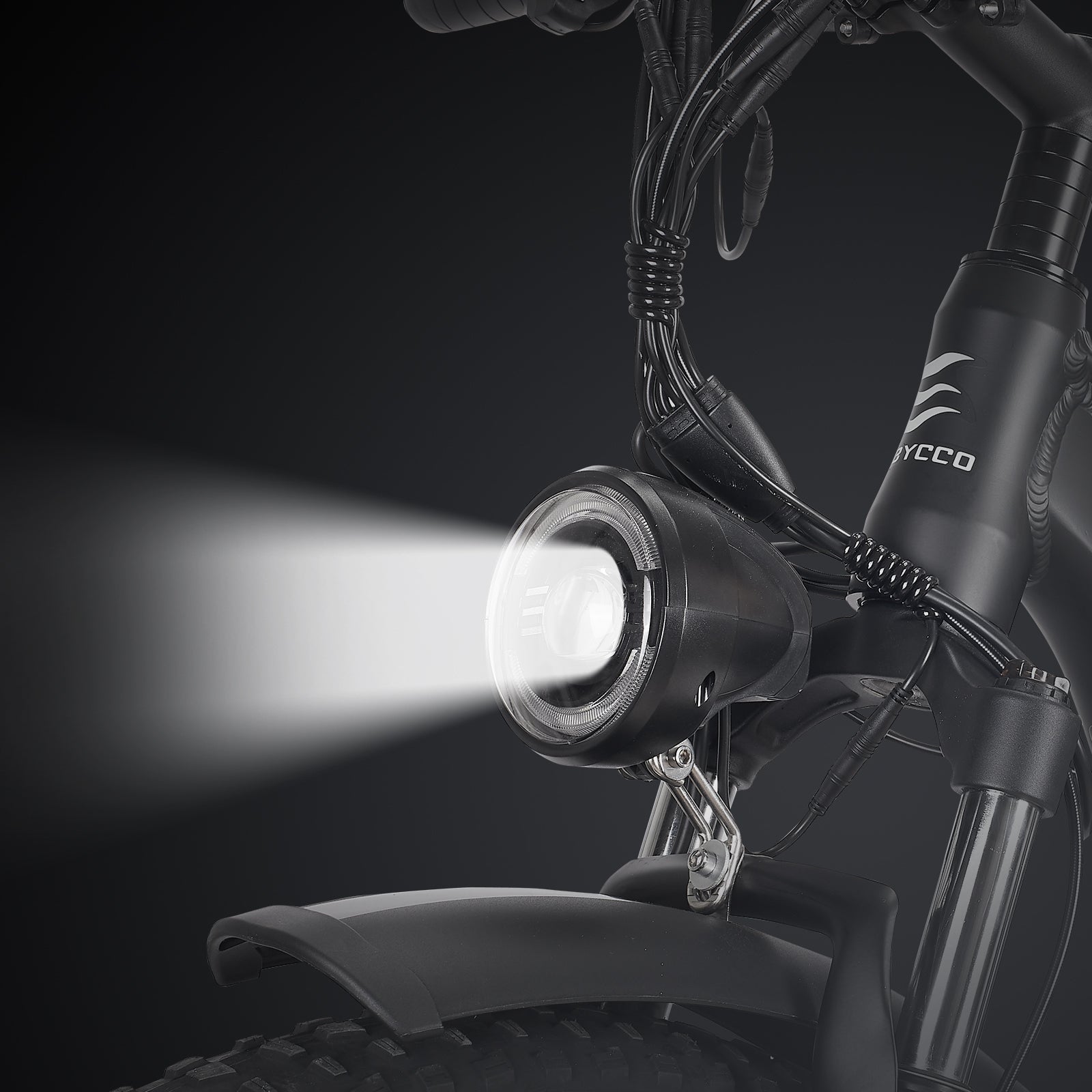EBycco Electric Bike Headlight for E8/E9/EB7/EB7Pro/V7/EB10 EBycco Electric Bike Headlight for E8/E9/EB7/EB7Pro/V7/EB10
