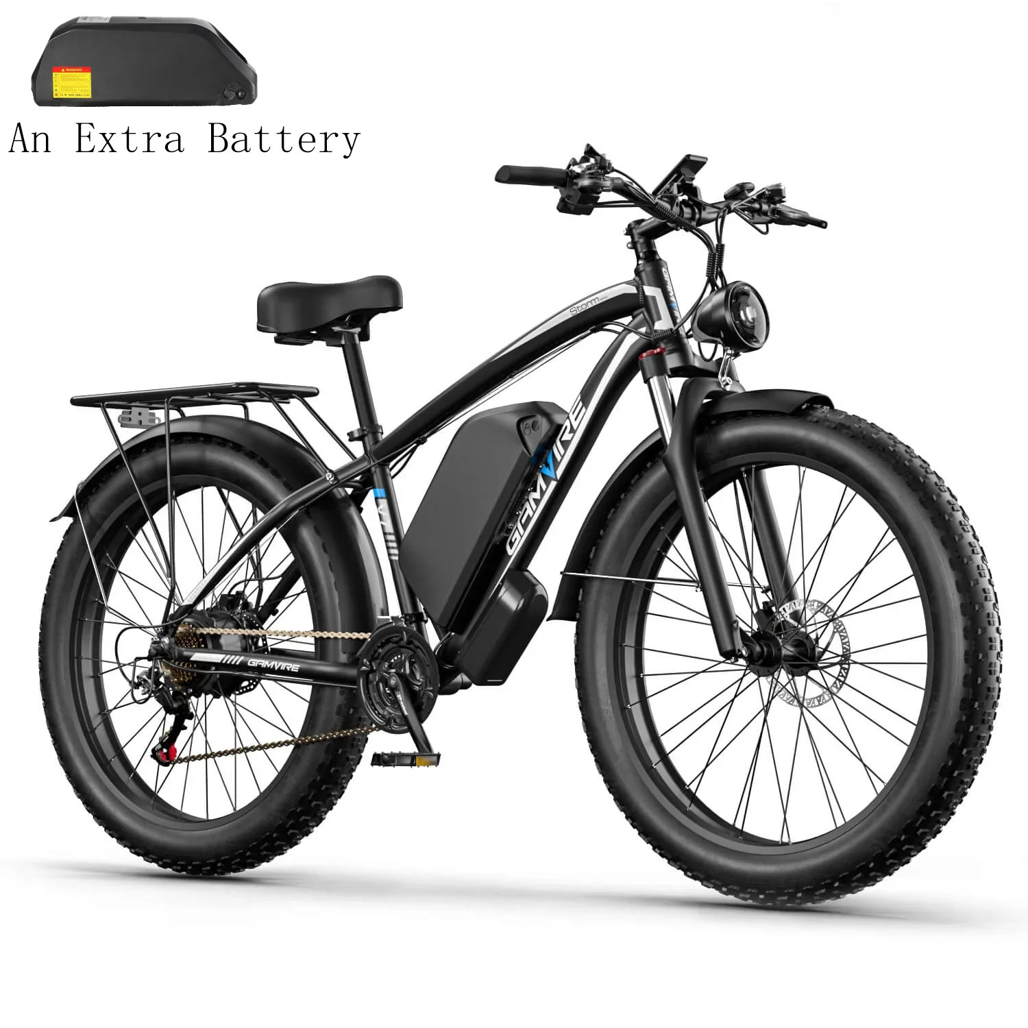 E·BYCCO&GAMVIRE 24''/26'' V7 Long Range Electric Bike Peak 2000W/3000W 52V 19.2Ah/32Ah 24 E·BYCCO&GAMVIRE 24''/26'' V7 Long Range Electric Bike Peak 2000W/3000W 52V 19.2Ah/32Ah 24