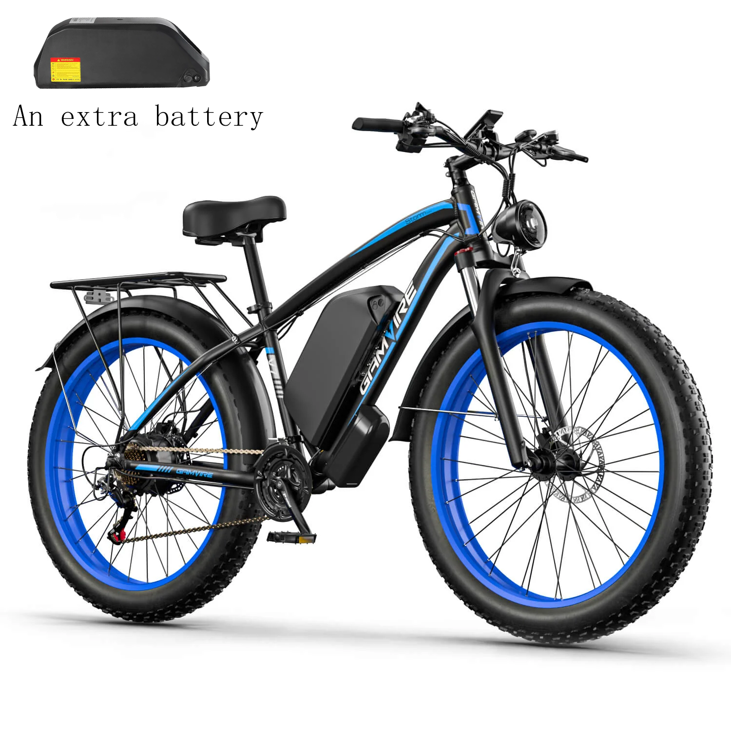 electric bicycle with longest range 2026 Eunorau FLASH 52V Long Bike Moon Black / AWD lasting cycling. What electric bike has the