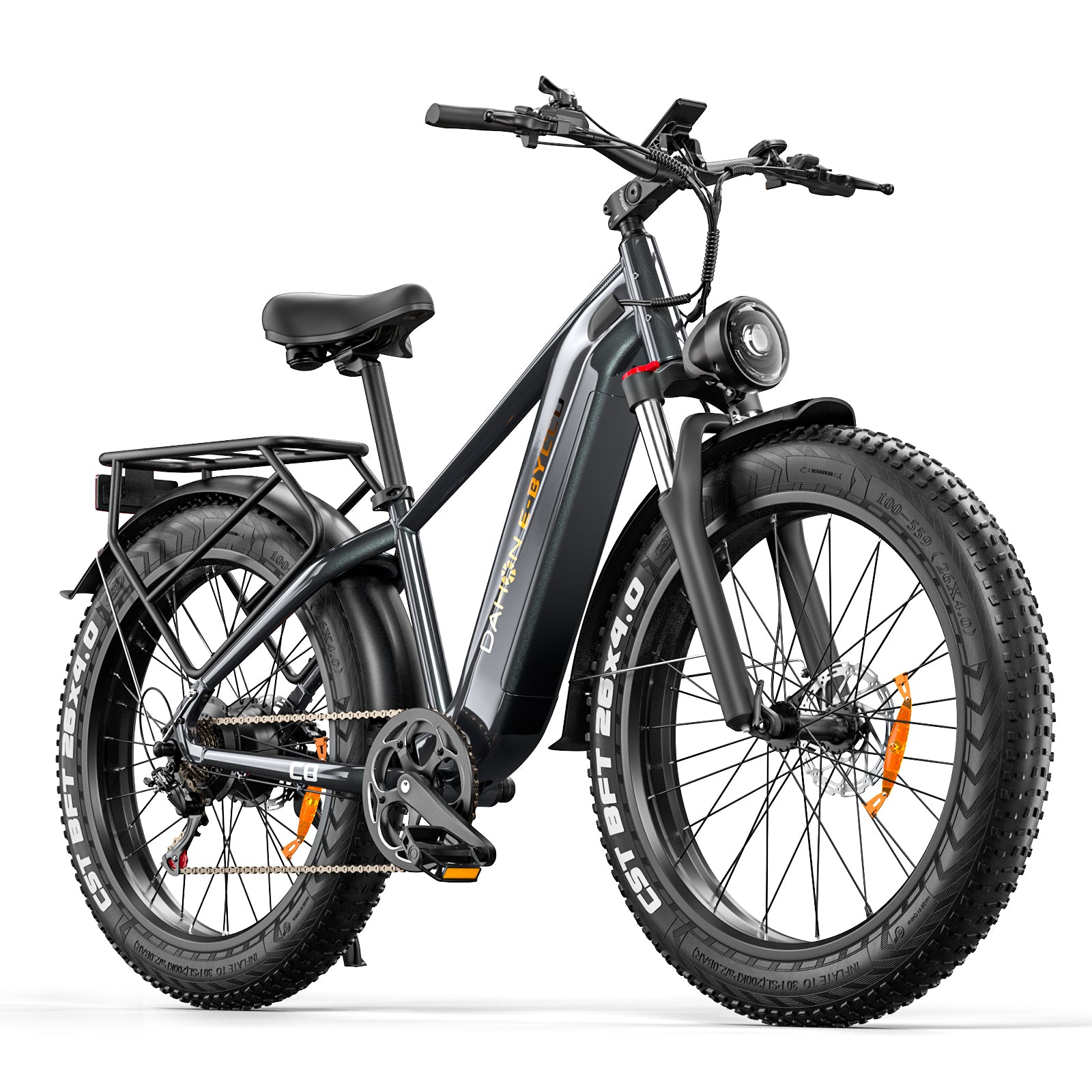 a 2 b electric bicycle E·BYCCO&DAHON 26" C8 Peak 2000W 48V 20Ah Electric Cruiser Bike C8(Step-over)