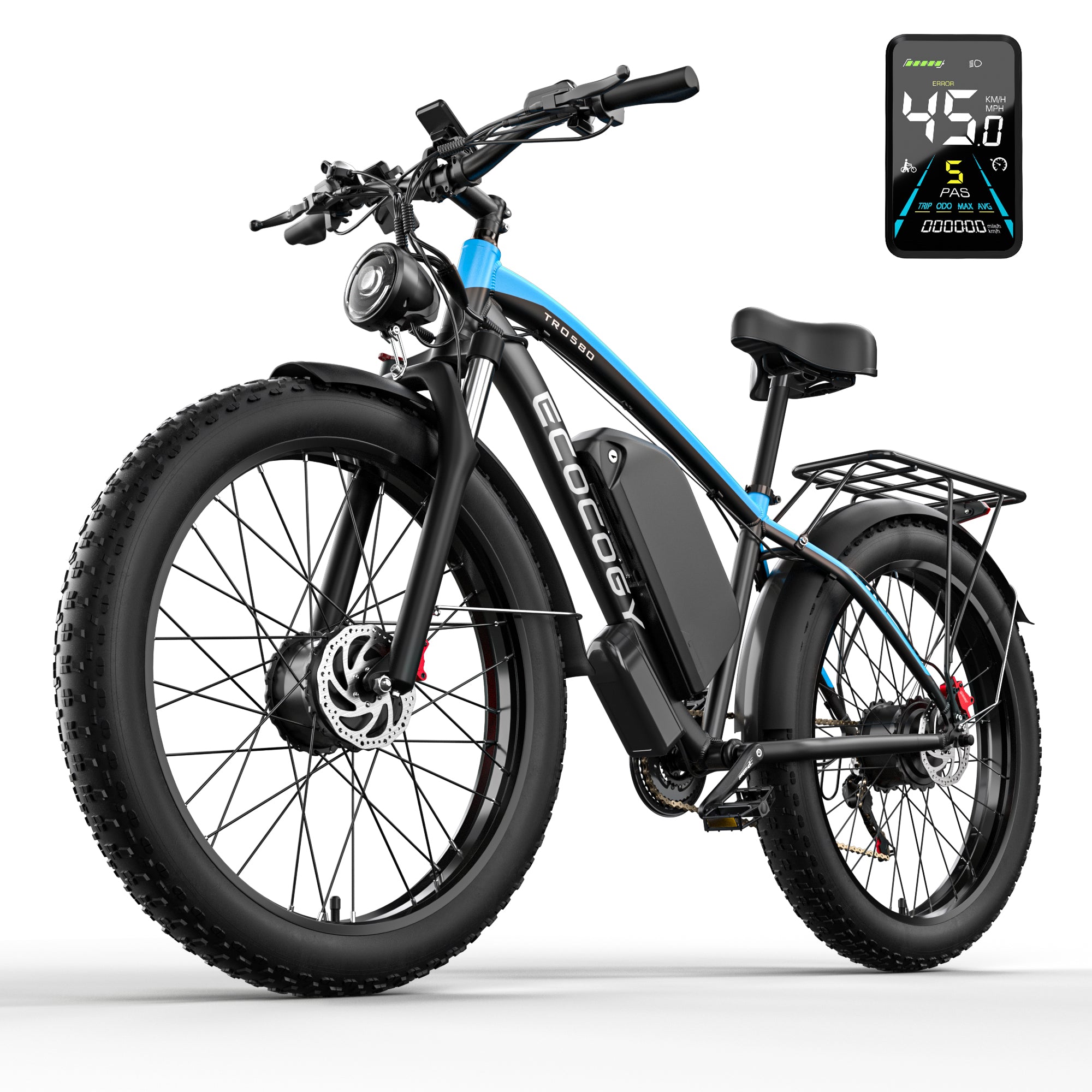 Bicicletta Elettrica Gunai Mx02 ECOCOGY G7 26'' Fast Electric Bike