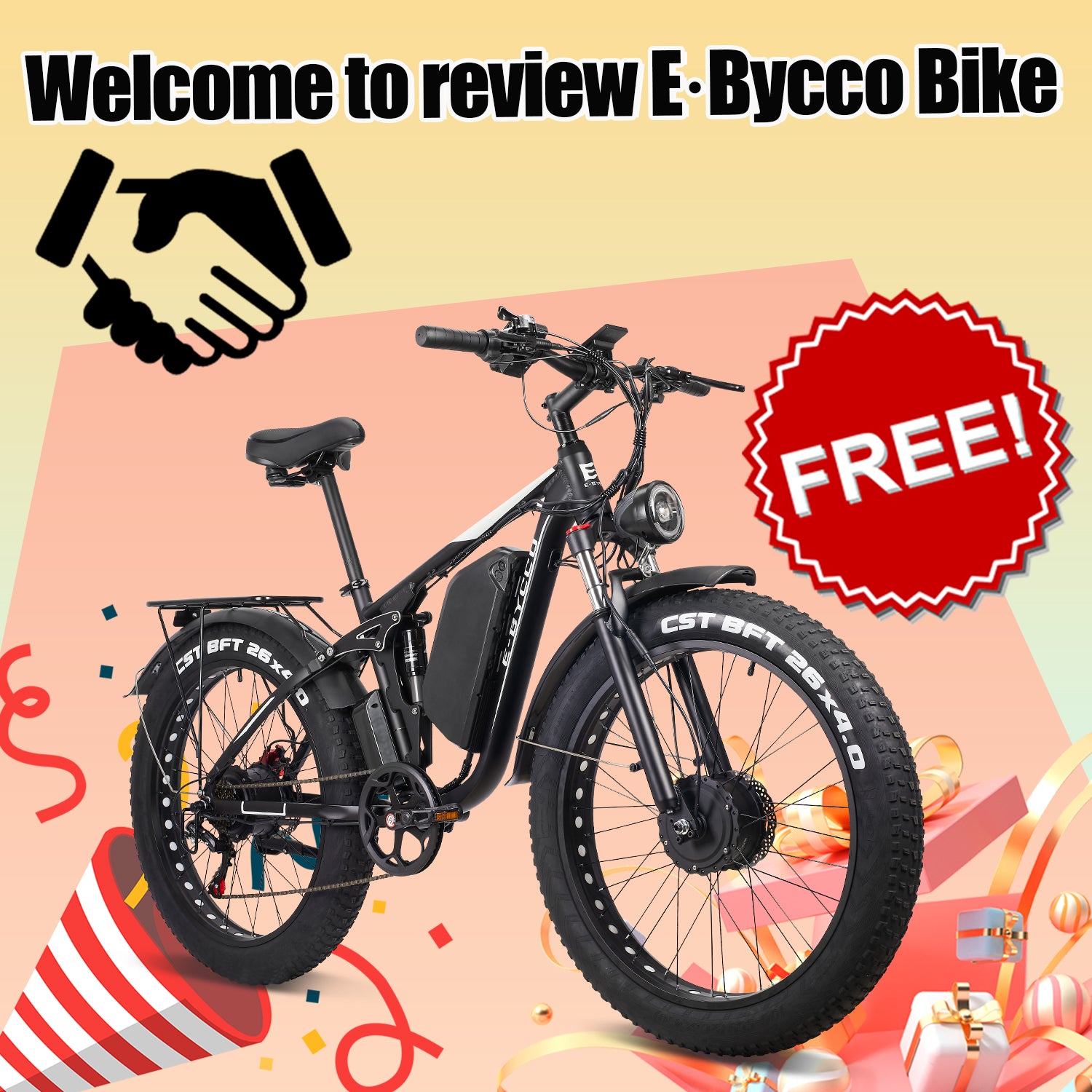 Get a Free Electric Bike from Ebycco: Join Our Influencer Promotion Program