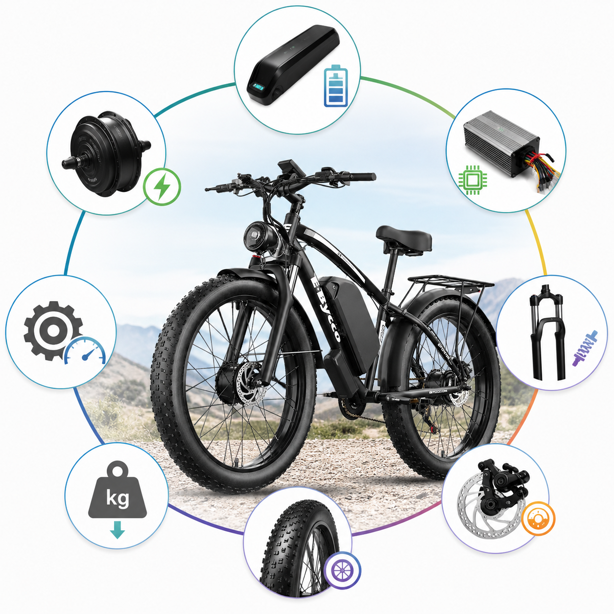 How to read the parameters of an electric bicycle before choosing one?