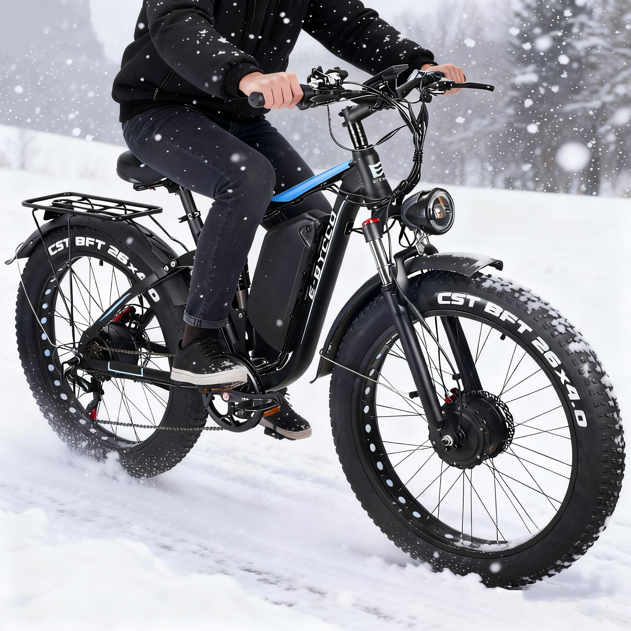 Riding an Electric Bicycle in Winter: Essential Safety Tips and Precautions