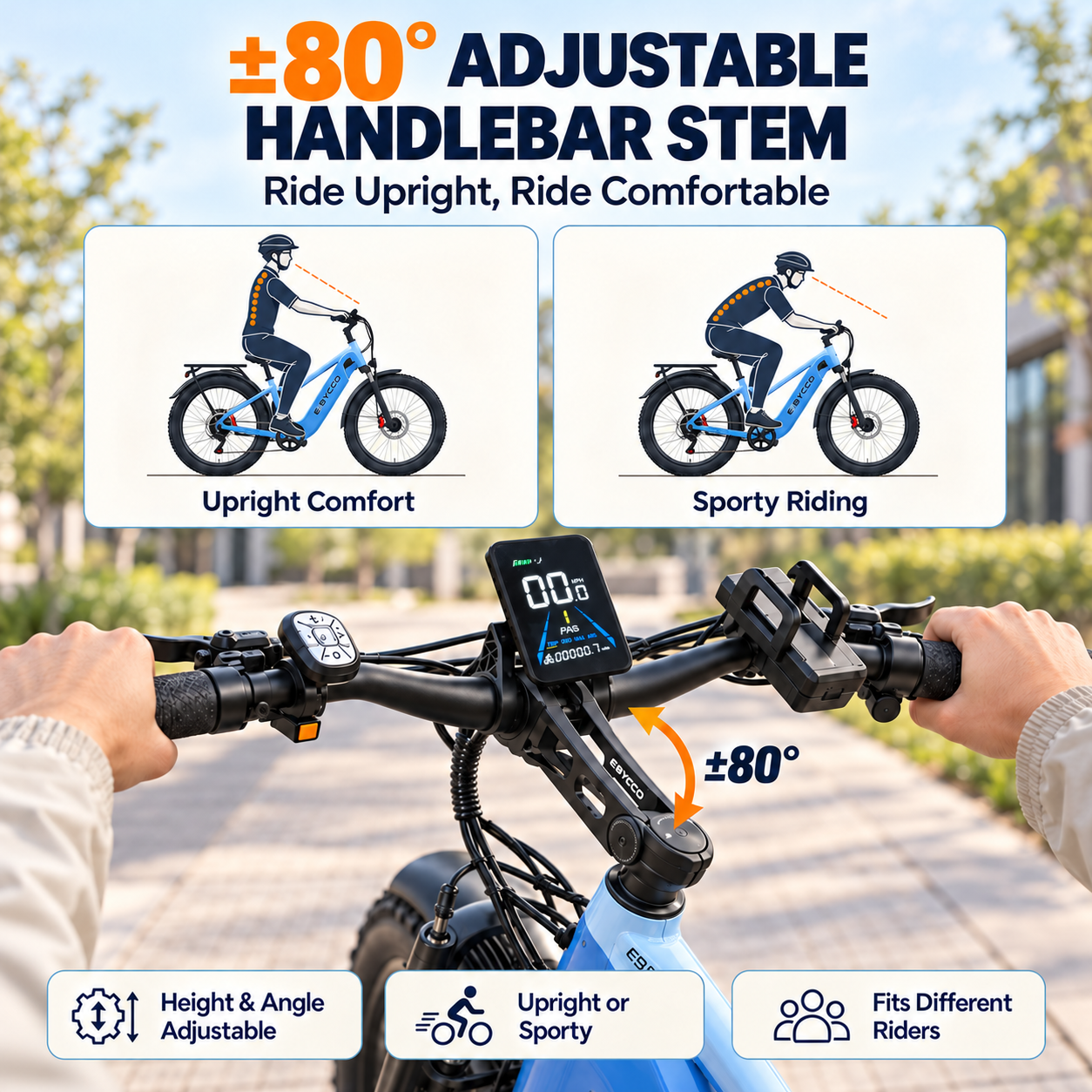 E·BYCCO 26" E9PRO Dual Motors Peak 9000W 52V 30AH Fat tire electric bicycle with Hydraulic Brakes