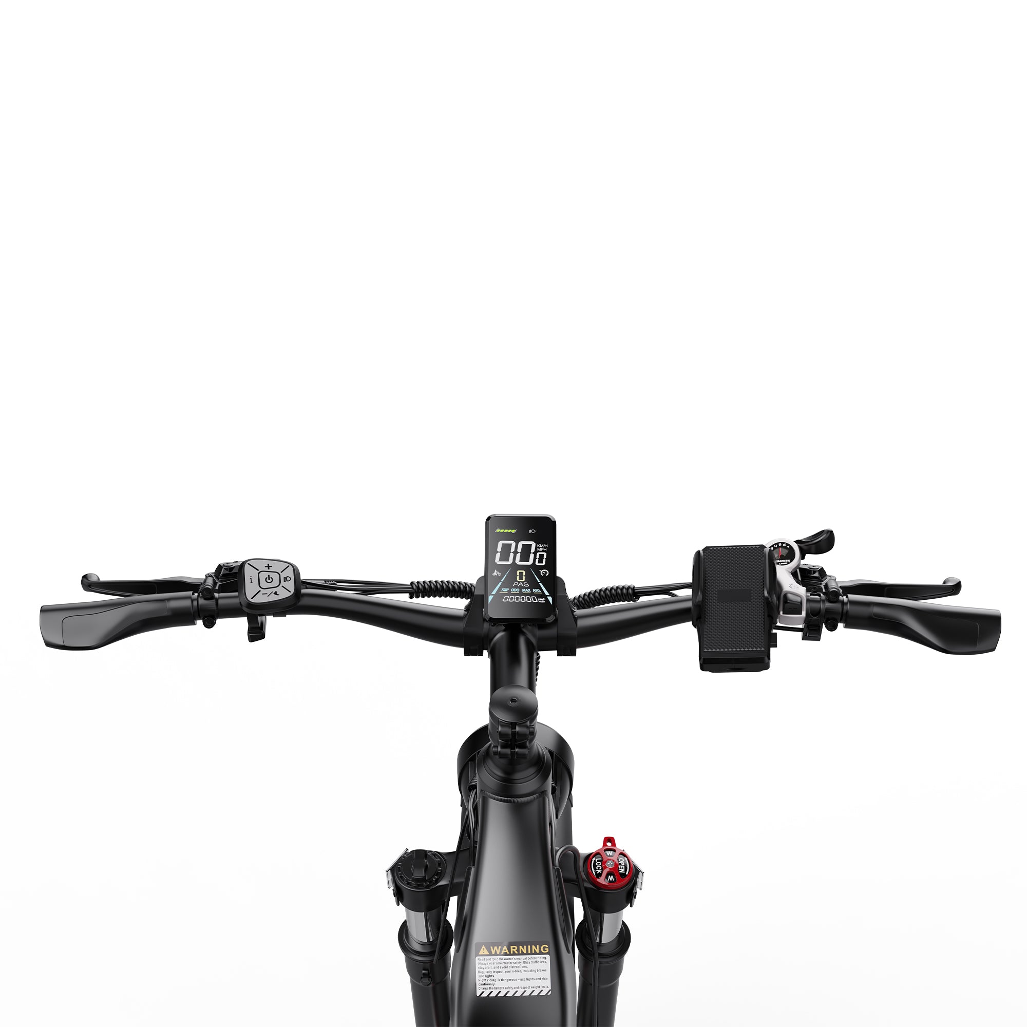 E·BYCCO 26" EM7 Peak 9000W 52V 30AH Battery Full Suspension Pedal Electric Bike