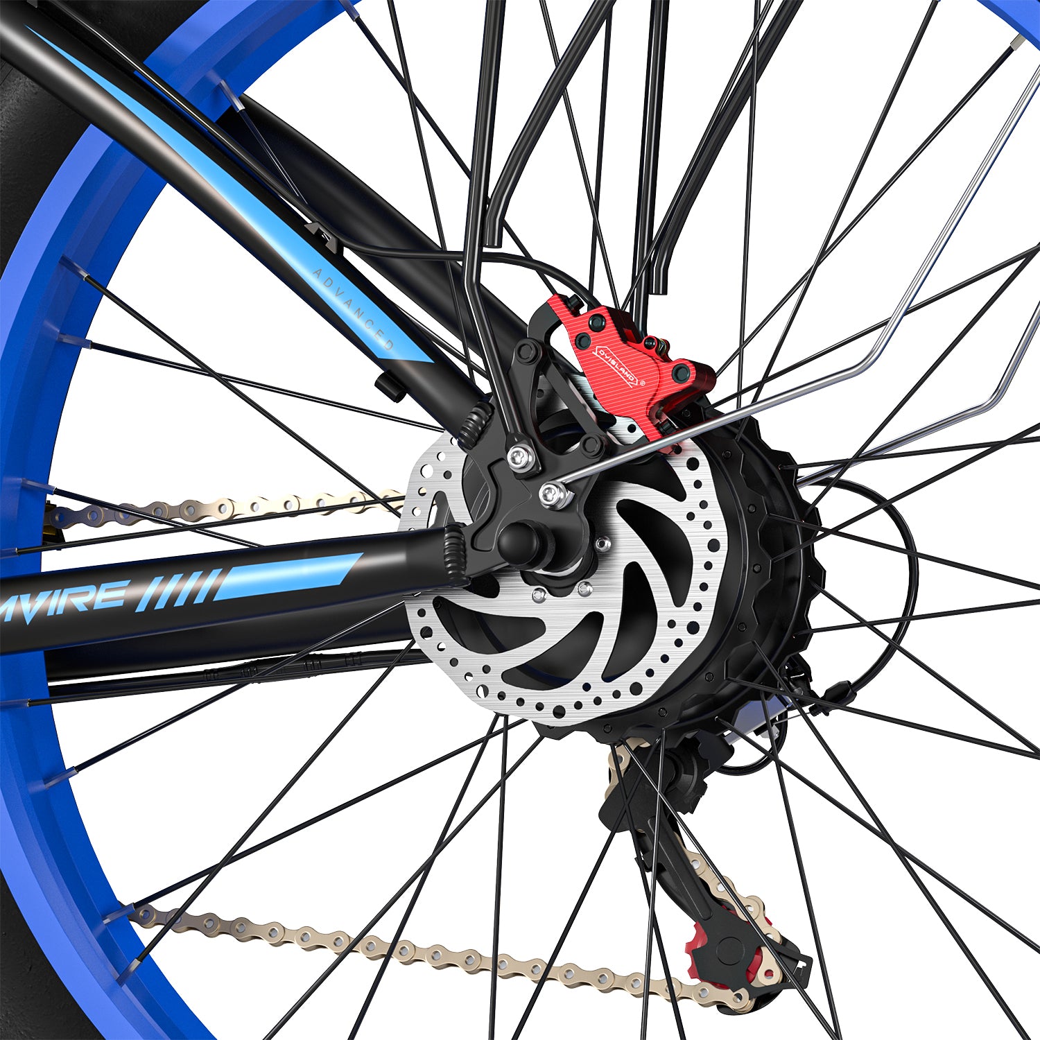 E·BYCCO&GAMVIRE 24" V7PRO Dual Motors 4000W Peak 5000W 52V 32AH Long Distance Electric Bike