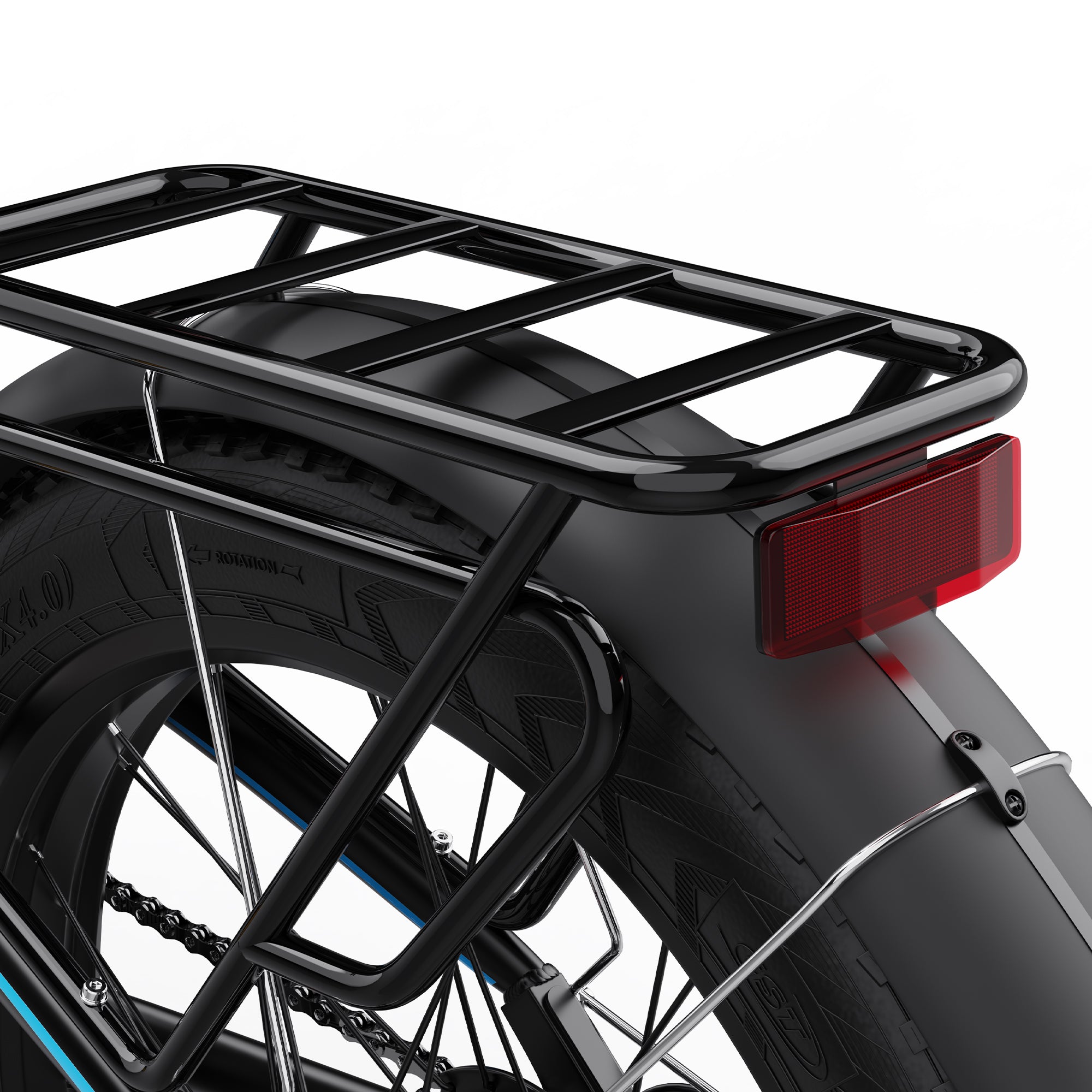 E·BYCCO 26" EM7 Peak 9000W 52V 30AH Battery Full Suspension Pedal Electric Bike