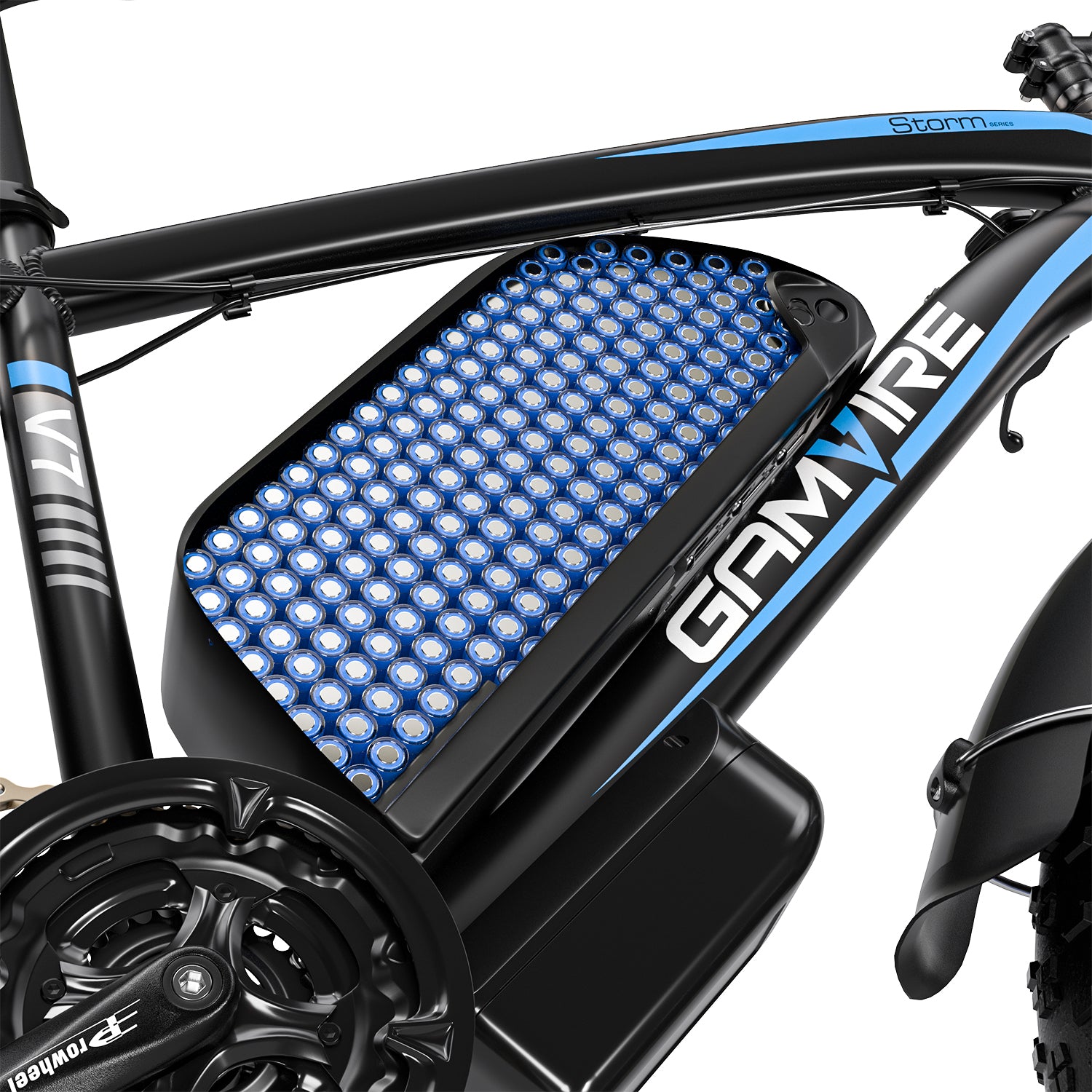 E·BYCCO&GAMVIRE 24" V7PRO Dual Motors 4000W Peak 5000W 52V 32AH Long Distance Electric Bike