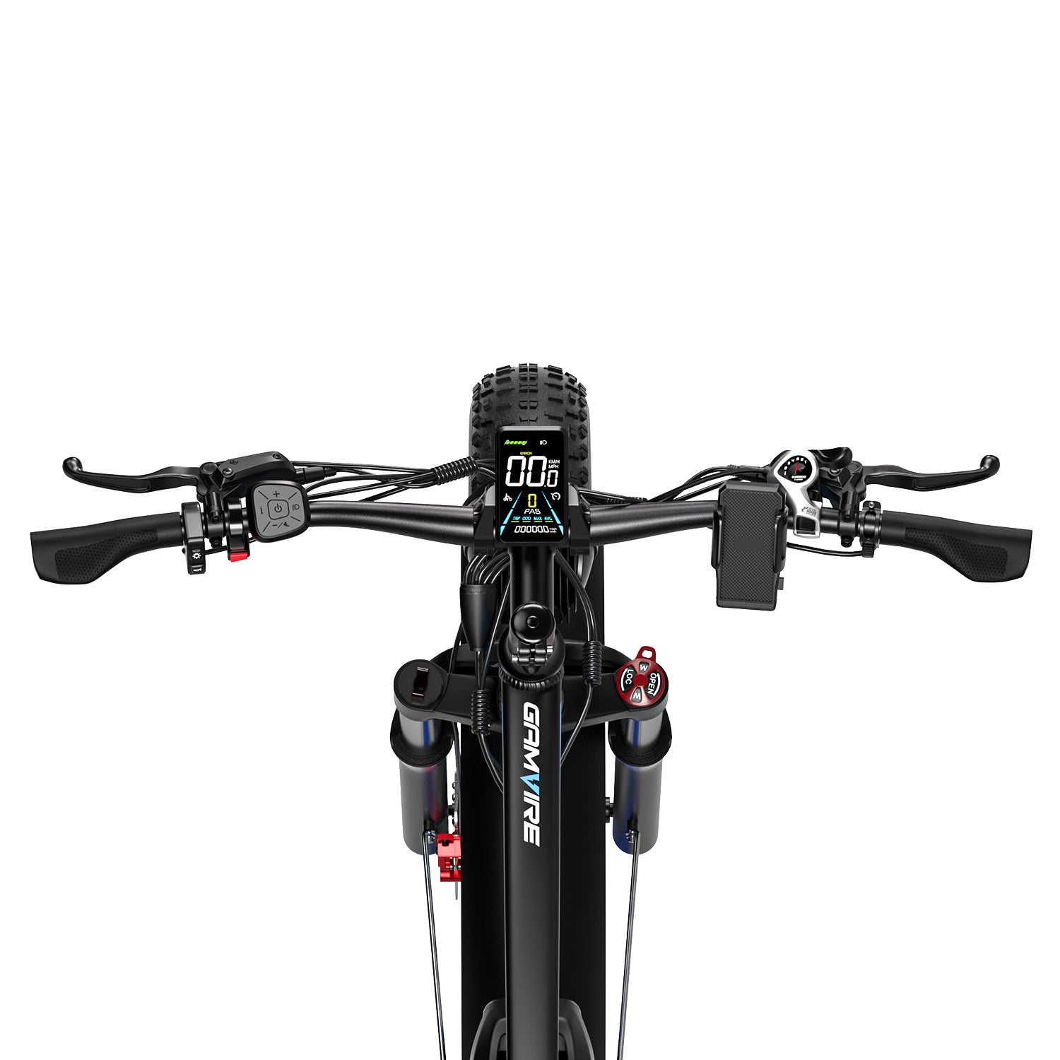 E·BYCCO&GAMVIRE 24" V7PRO Dual Motors 4000W Peak 5000W 52V 32AH Long Distance Electric Bike