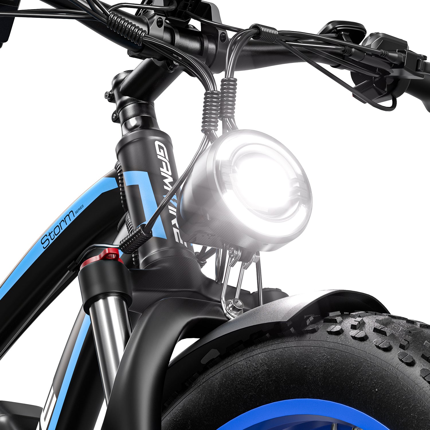 E·BYCCO&GAMVIRE 24" V7PRO Dual Motors 4000W Peak 5000W 52V 32AH Long Distance Electric Bike