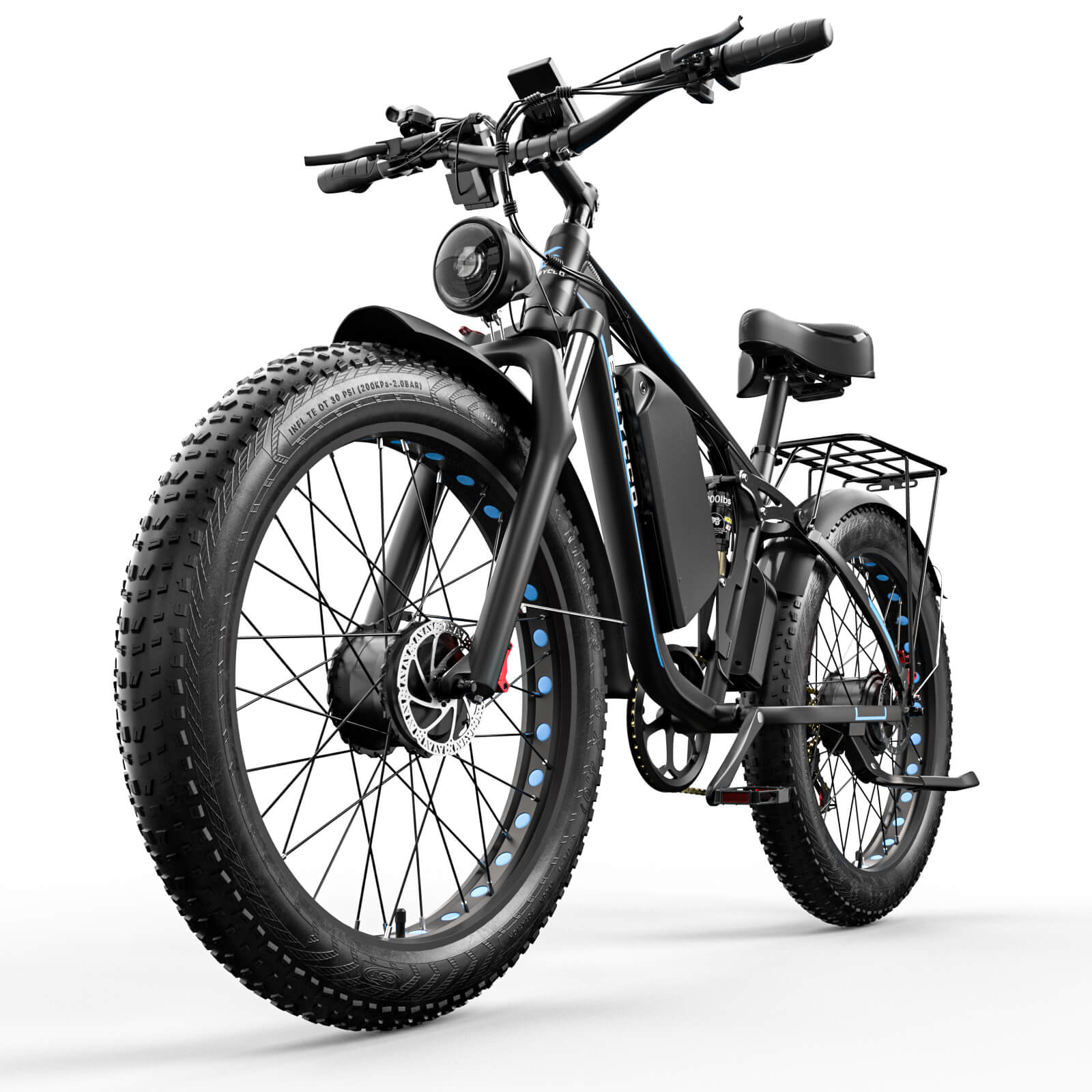 EB7Pro electric bike for commuting, side view