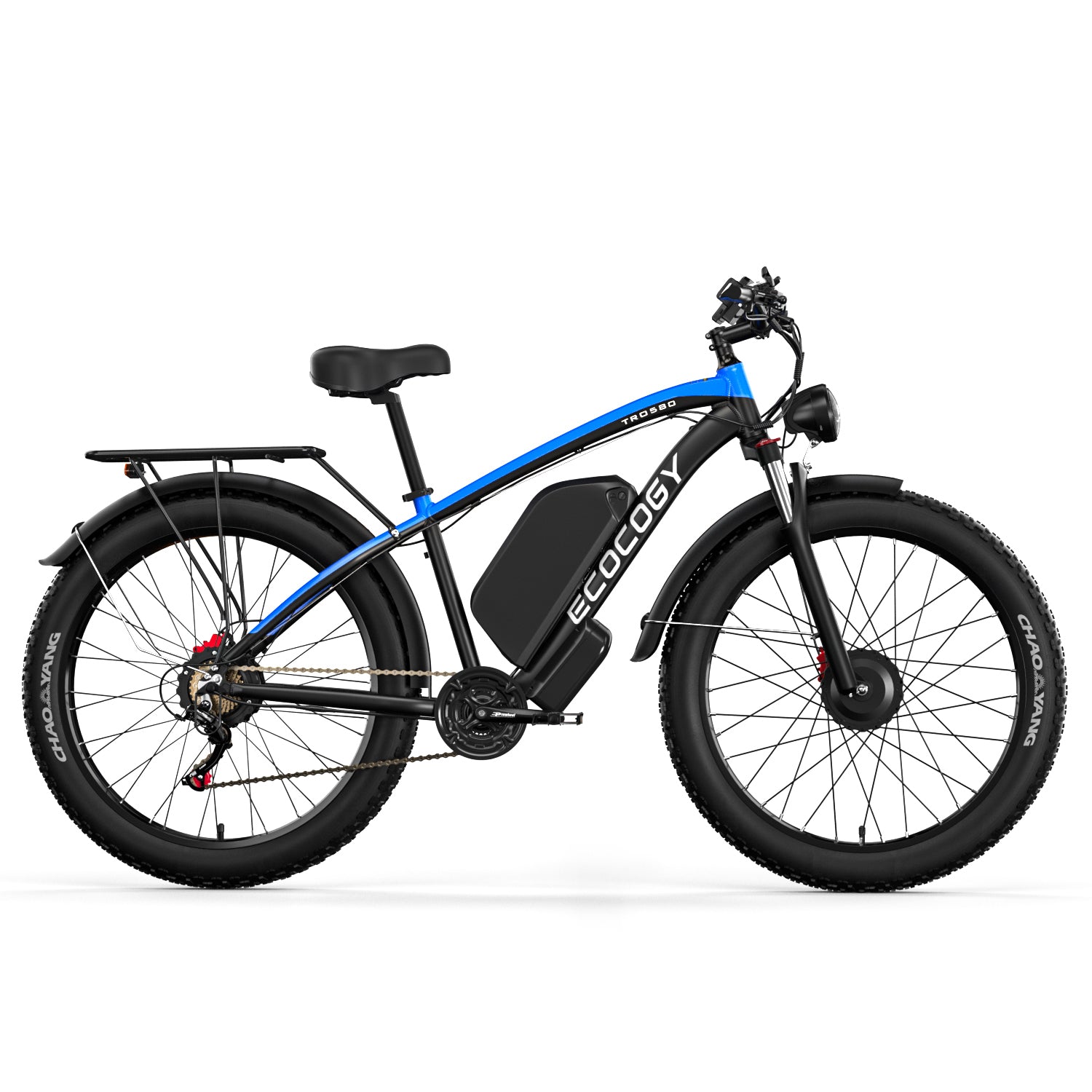 ECOCOGY G7 26'' Fast Electric Bike Peak 6000W 52V 32Ah Dual Motor