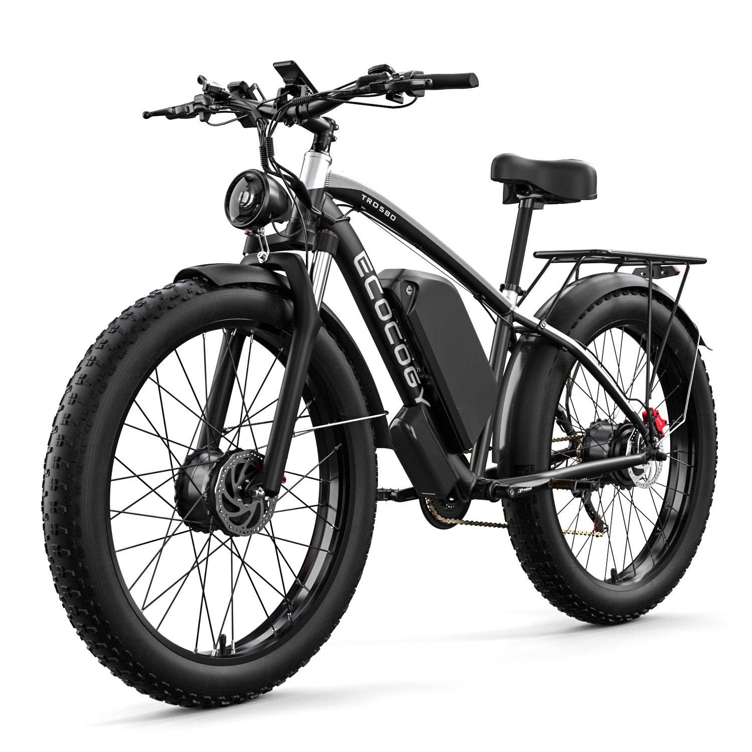 E·BYCCO 26'' G7 4000W Peak 5000W 52V 32Ah Dual Motors Fast Electric Bike