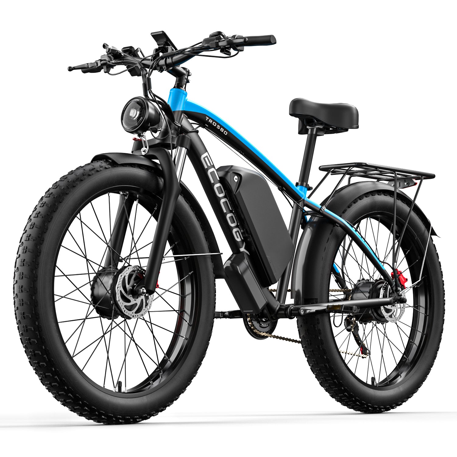 E·BYCCO 26'' G7 4000W Peak 5000W 52V 32Ah Dual Motors Fast Electric Bike