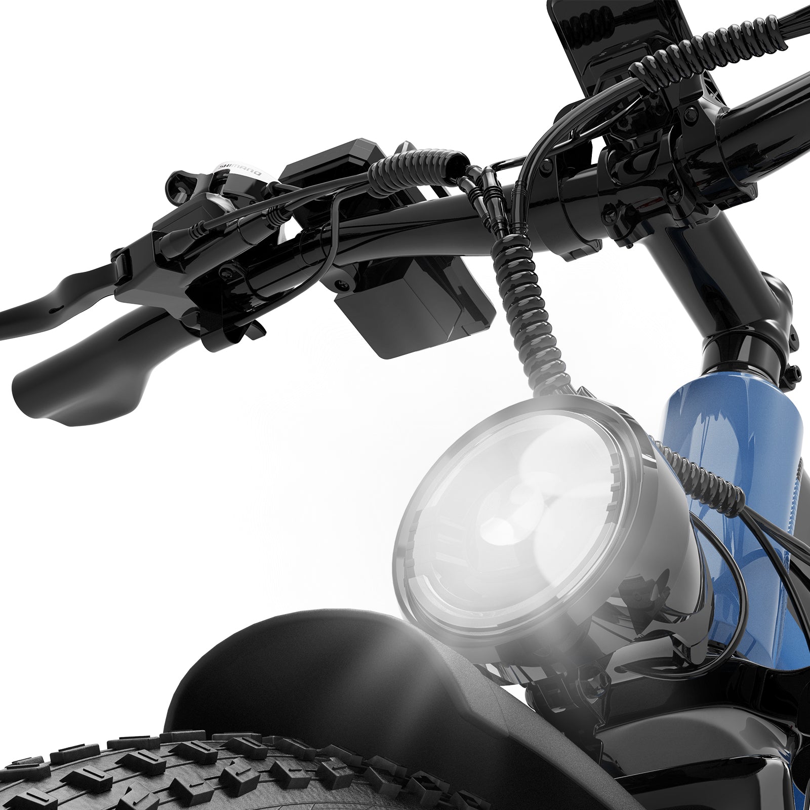 E·BYCCO&GAMVIRE 26" V9 High Performance Electric Bicycle Peak 9000W with Turn Signals 52V 30AH