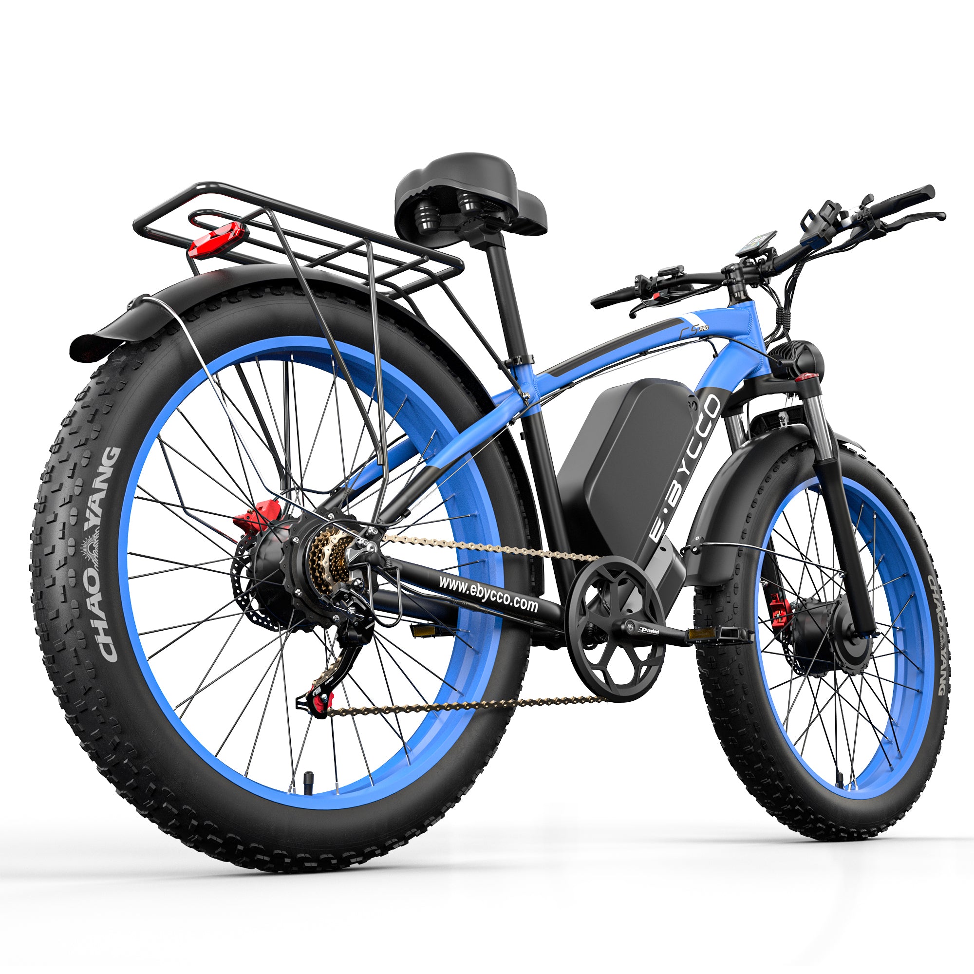 E·BYCCO 24" C5PRO 4000W Peak 5000W Electric Commuter Bicycle Dual Motors 52V 32AH