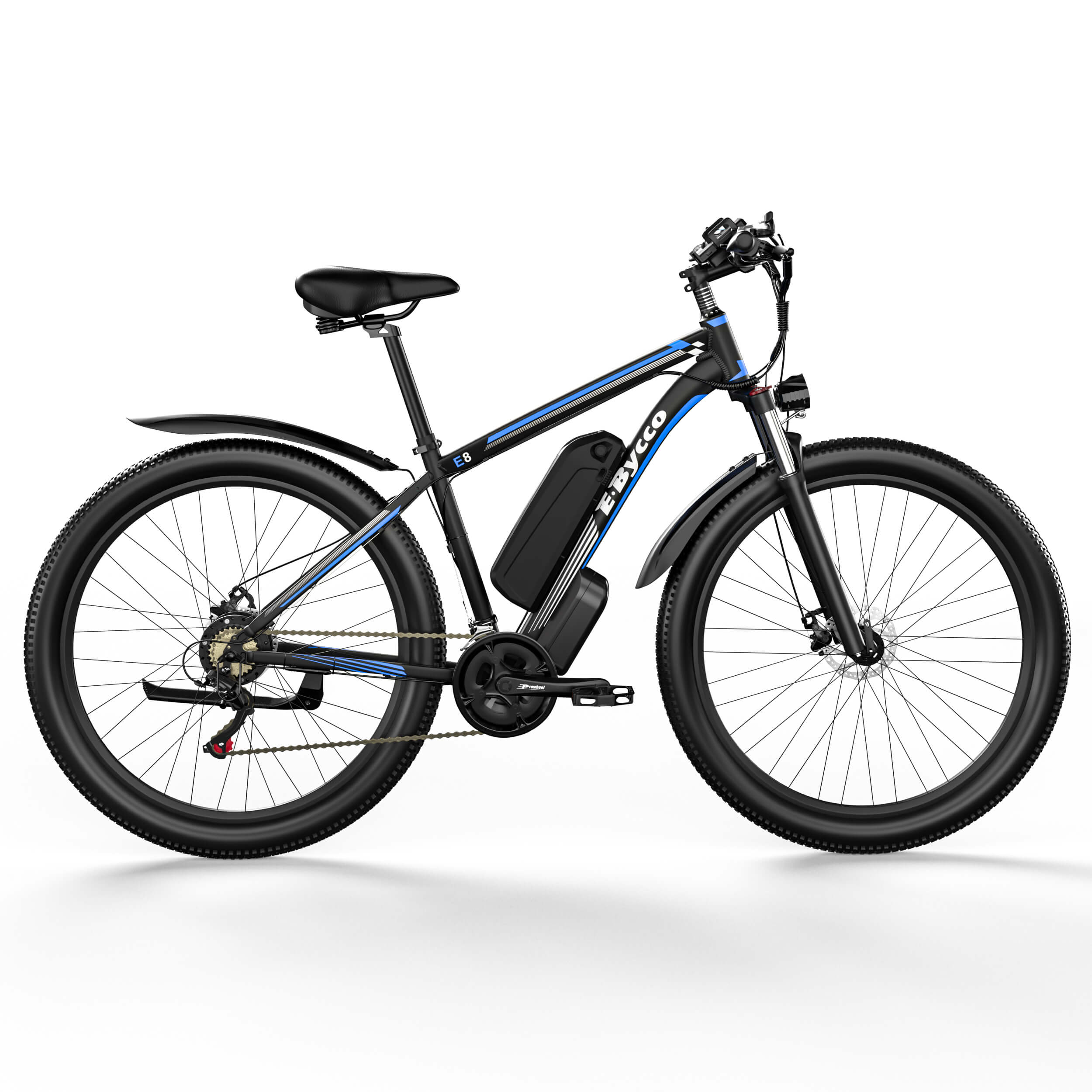 E8 Pedal Electric Bike Side View