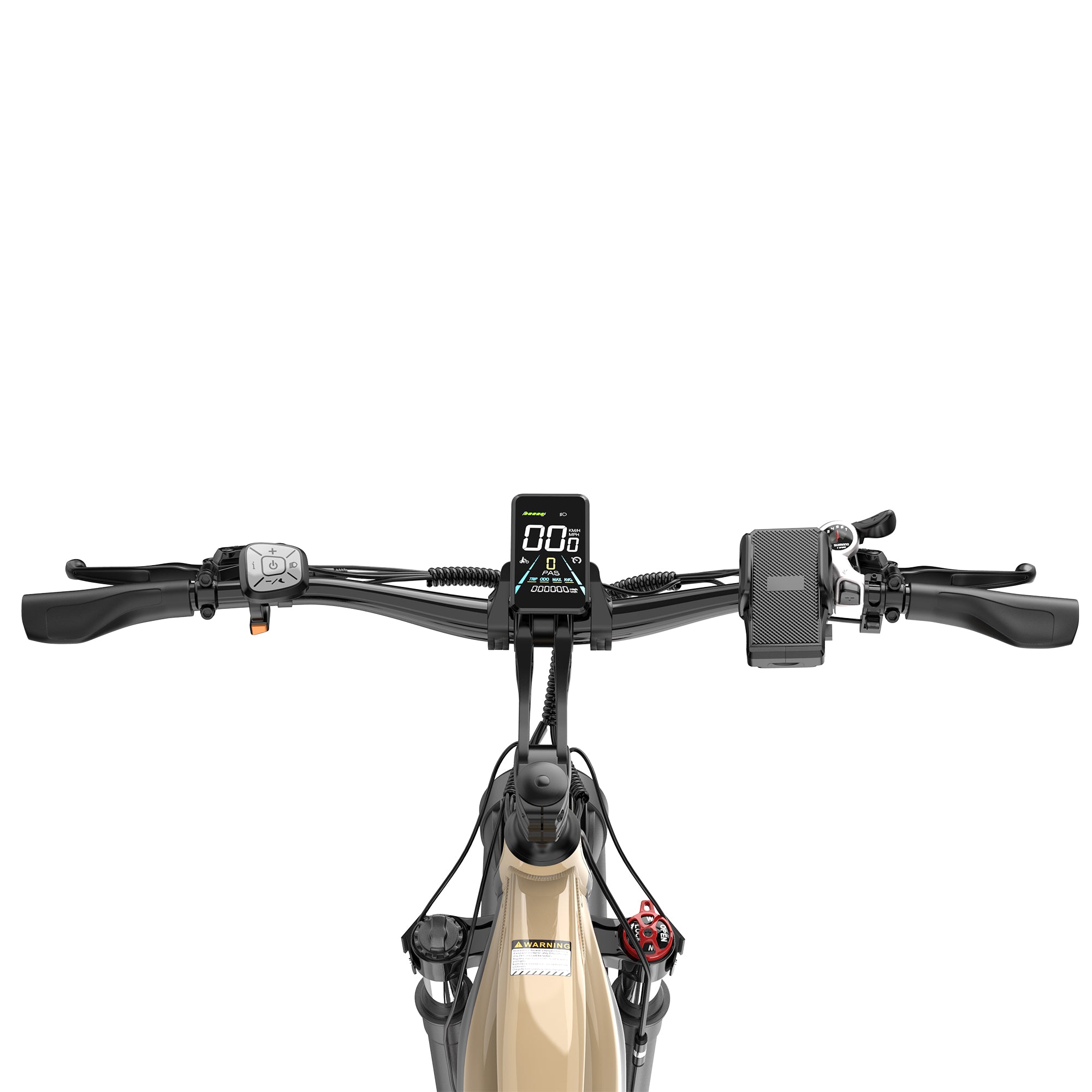E·BYCCO 26" C8max Electric Bike Peak 9000W 60V 30AH Battery with Turn Signals