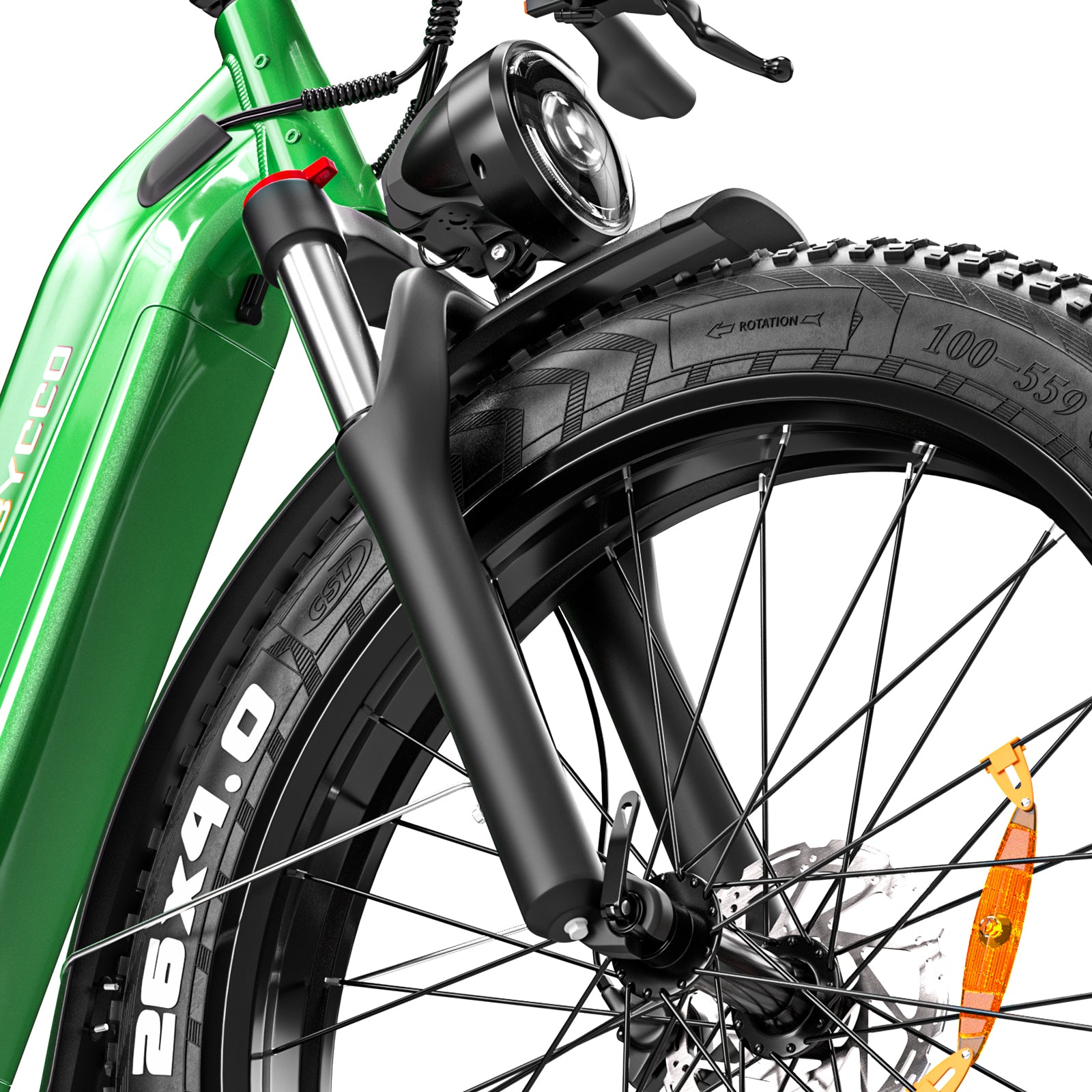 E·BYCCO&DAHON 26" C9 750W Peak 1500W 48V 20Ah Step Through Electric Bike