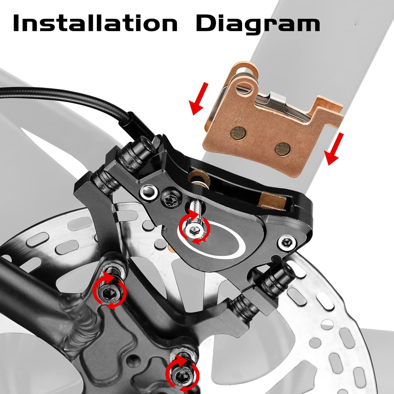 E·Bycco EB9 Hydraulic Disc Brake Pads