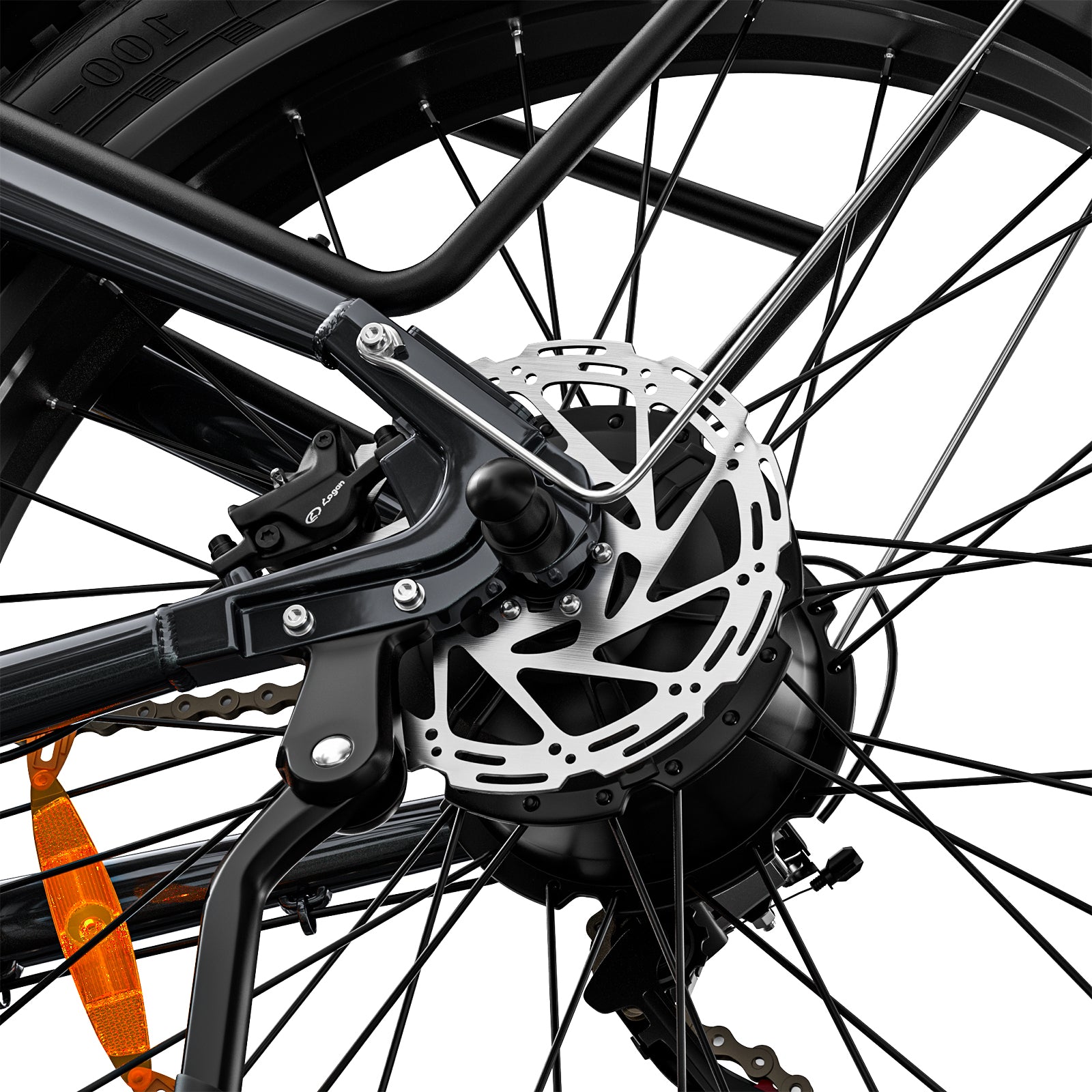 E·BYCCO&DAHON 26" C8 750W Peak 1500W 48V 20Ah Electric Cruiser Bike