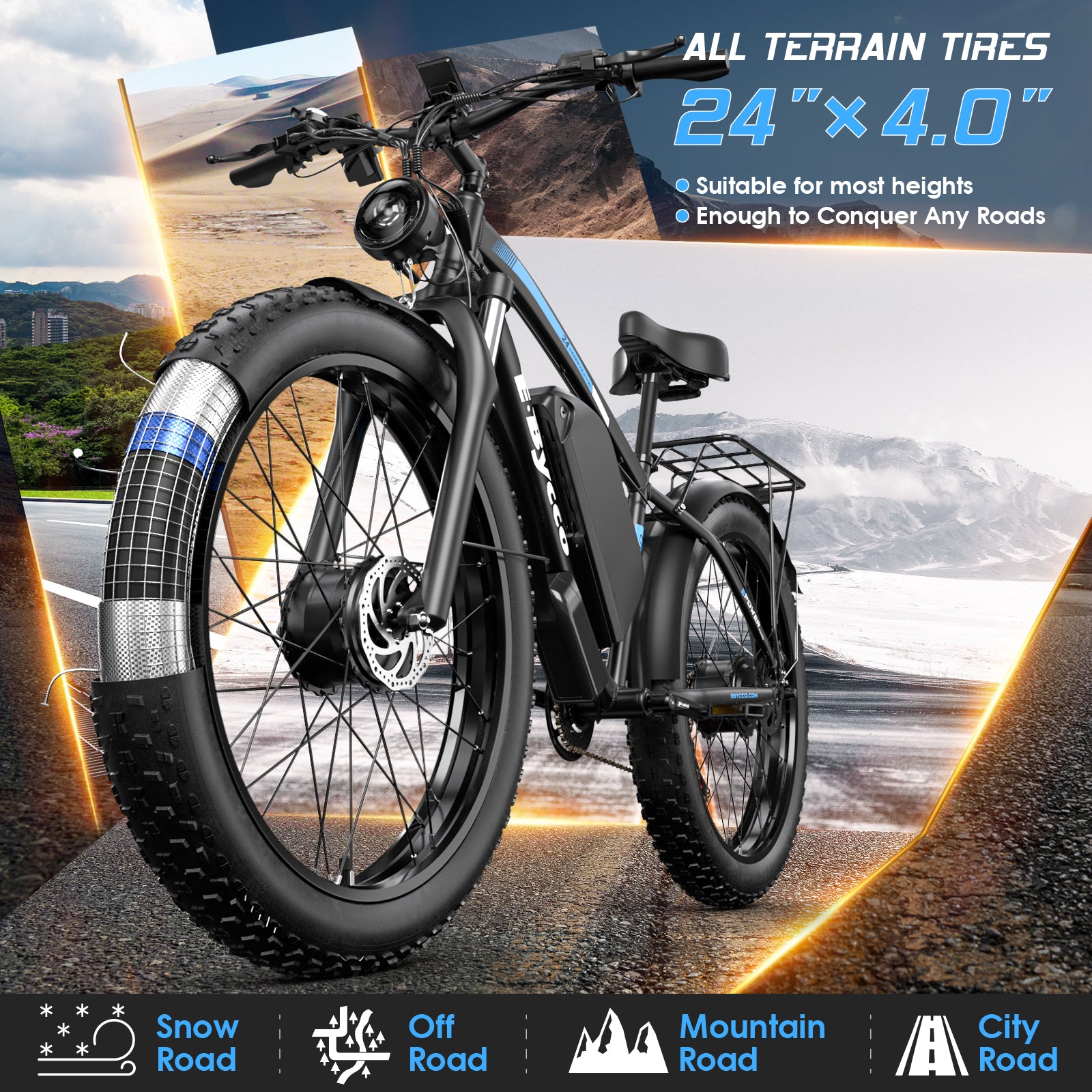 EB10 Front Wheel (with Motor Hub)