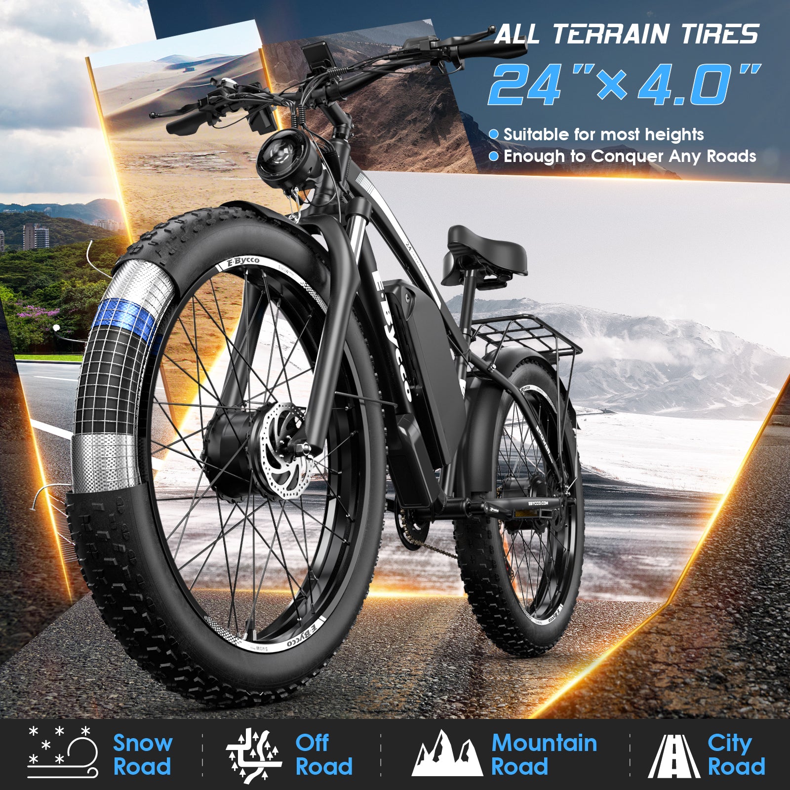 EB10 Front Wheel (with Motor Hub)