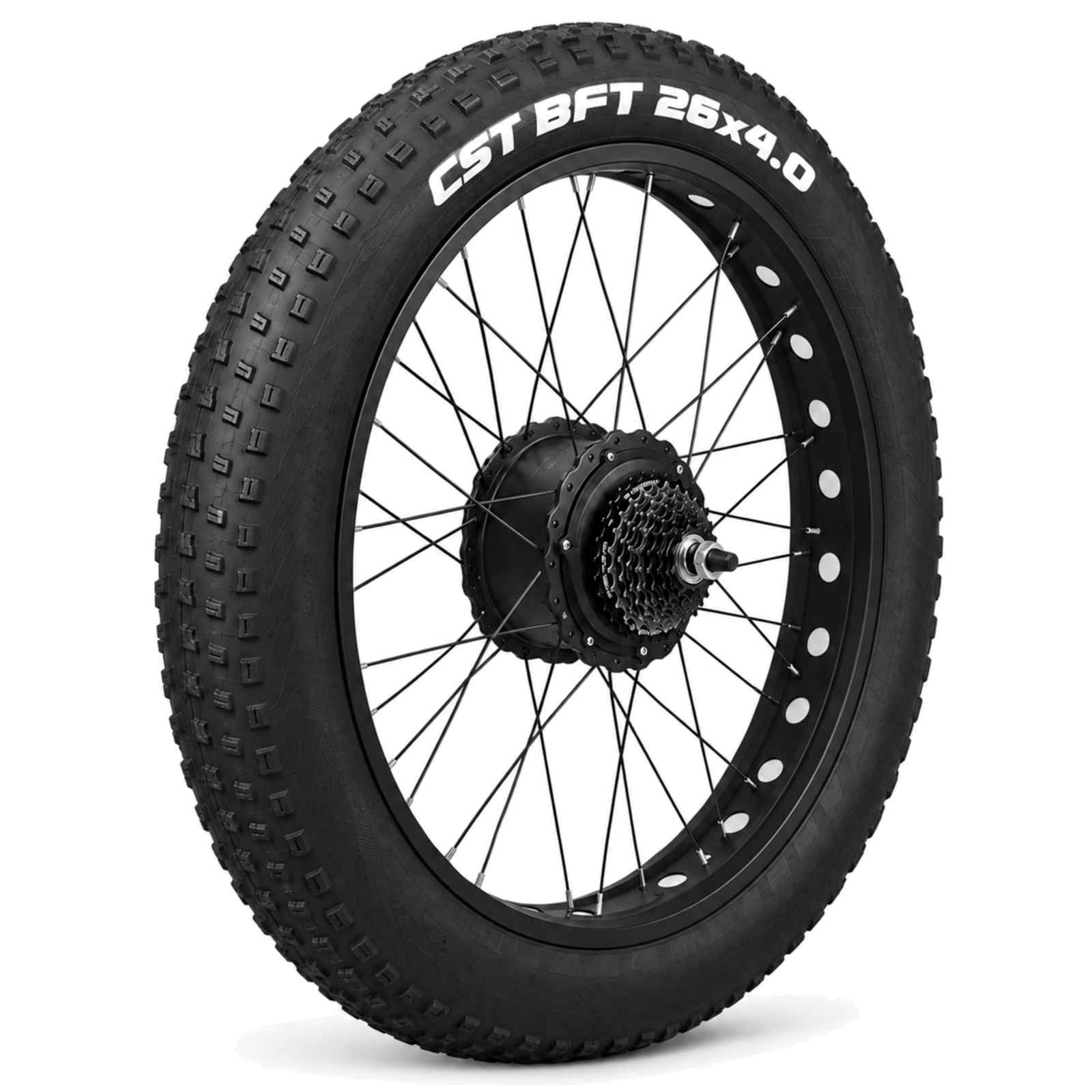 24"/26" EB7Pro Rear Wheel【Tire & Inner Tube & Lining  & Rim & Spokes & Motor】
